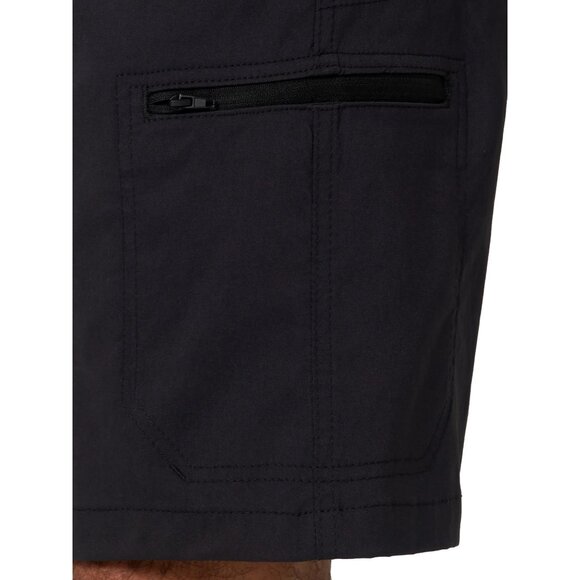 Wrangler Performance Zip Cargo Short Relaxed Fit UPF 50+ Mens Size 48 Black - Picture 9 of 13